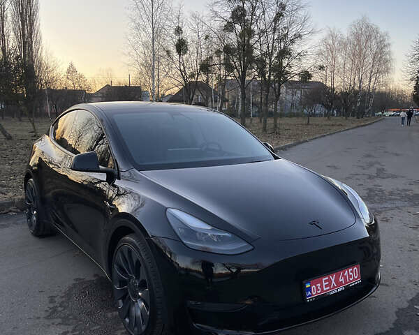Черный Тесла Model Y, объемом двигателя 0 л и пробегом 83 тыс. км за 25900 $, фото 22 на Automoto.ua