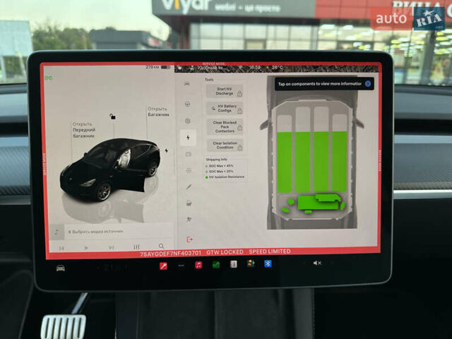 Чорний Тесла Model Y, об'ємом двигуна 0 л та пробігом 135 тис. км за 26499 $, фото 33 на Automoto.ua