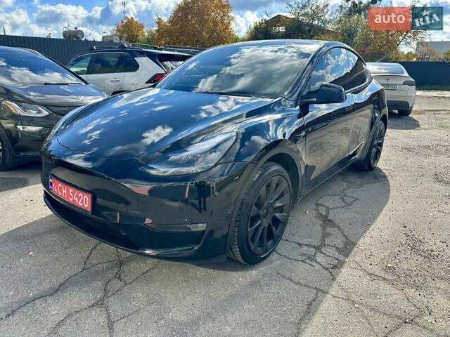 Черный Тесла Model Y, объемом двигателя 0 л и пробегом 49 тыс. км за 27555 $, фото 11 на Automoto.ua