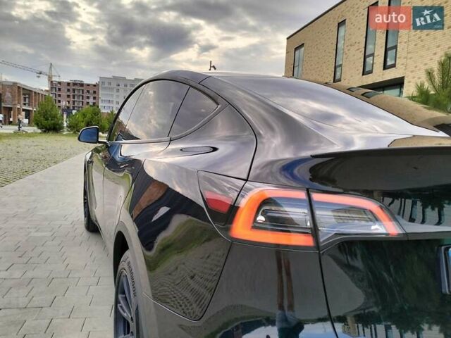 Черный Тесла Model Y, объемом двигателя 0 л и пробегом 23 тыс. км за 30500 $, фото 12 на Automoto.ua