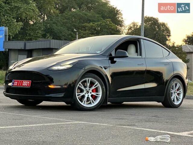 Черный Тесла Model Y, объемом двигателя 0 л и пробегом 135 тыс. км за 26899 $, фото 11 на Automoto.ua