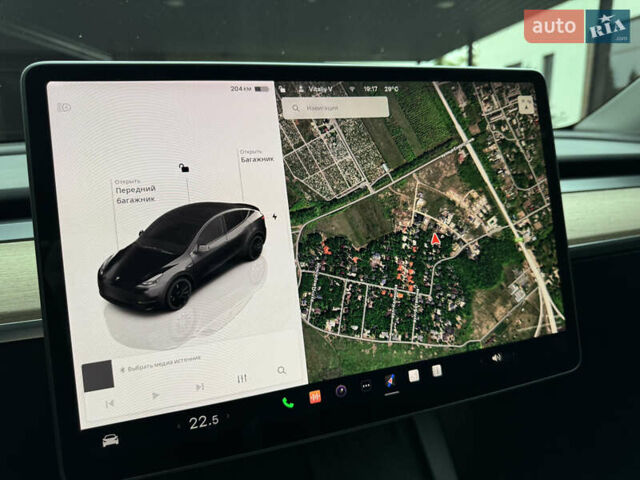 Черный Тесла Model Y, объемом двигателя 0 л и пробегом 51 тыс. км за 33500 $, фото 9 на Automoto.ua