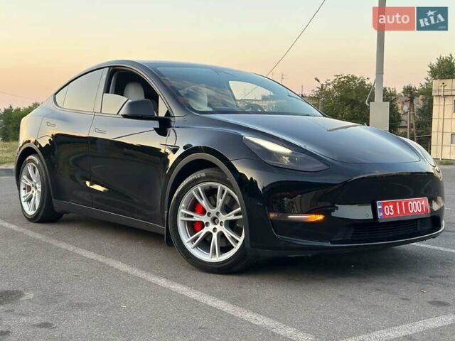 Черный Тесла Model Y, объемом двигателя 0 л и пробегом 135 тыс. км за 26899 $, фото 2 на Automoto.ua