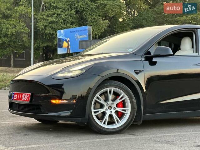 Черный Тесла Model Y, объемом двигателя 0 л и пробегом 135 тыс. км за 26899 $, фото 12 на Automoto.ua