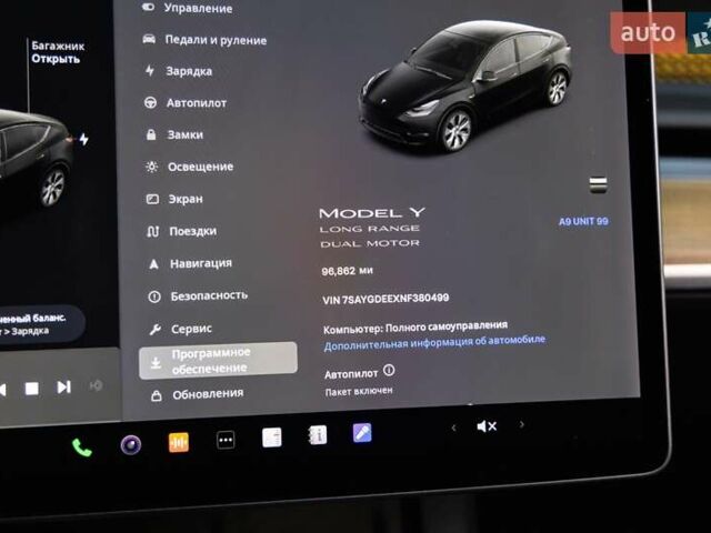 Черный Тесла Model Y, объемом двигателя 0 л и пробегом 155 тыс. км за 23000 $, фото 22 на Automoto.ua