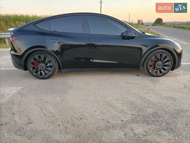 Черный Тесла Model Y, объемом двигателя 0 л и пробегом 50 тыс. км за 27000 $, фото 14 на Automoto.ua