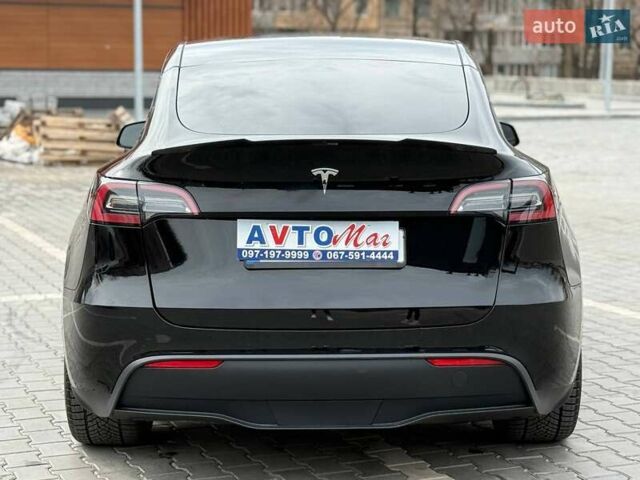 Черный Тесла Model Y, объемом двигателя 0 л и пробегом 54 тыс. км за 25500 $, фото 7 на Automoto.ua