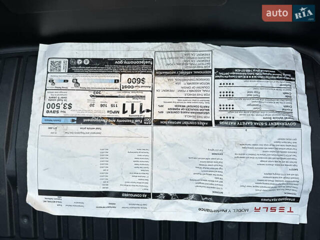 Чорний Тесла Model Y, об'ємом двигуна 0 л та пробігом 135 тис. км за 26499 $, фото 57 на Automoto.ua