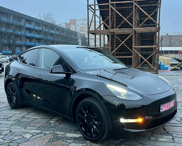 Черный Тесла Model Y, объемом двигателя 0 л и пробегом 59 тыс. км за 25950 $, фото 1 на Automoto.ua