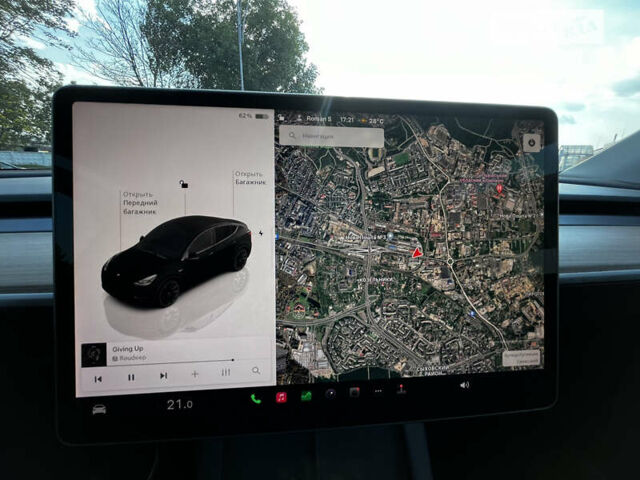 Черный Тесла Model Y, объемом двигателя 0 л и пробегом 32 тыс. км за 33900 $, фото 23 на Automoto.ua