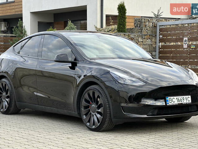 Чорний Тесла Model Y, об'ємом двигуна 0 л та пробігом 38 тис. км за 30799 $, фото 19 на Automoto.ua