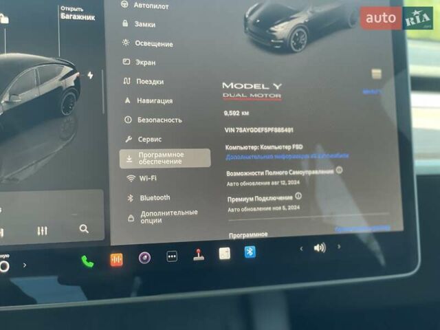 Черный Тесла Model Y, объемом двигателя 0 л и пробегом 9 тыс. км за 38000 $, фото 19 на Automoto.ua