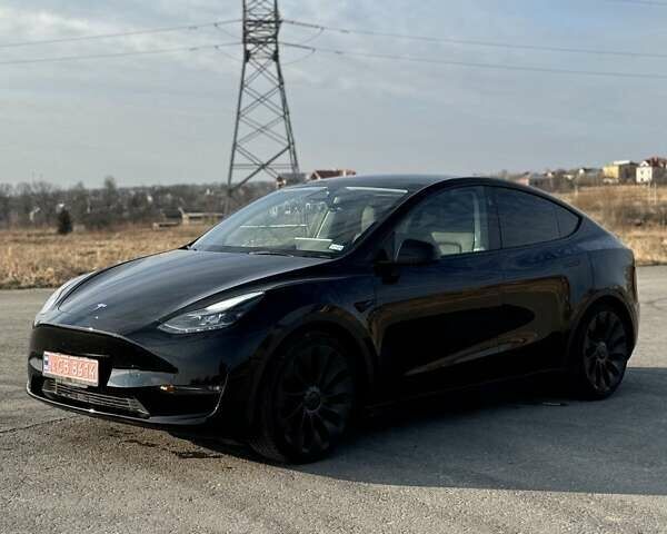 Черный Тесла Model Y, объемом двигателя 0 л и пробегом 10 тыс. км за 29800 $, фото 7 на Automoto.ua