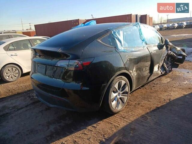 Черный Тесла Model Y, объемом двигателя 0 л и пробегом 1 тыс. км за 20597 $, фото 3 на Automoto.ua