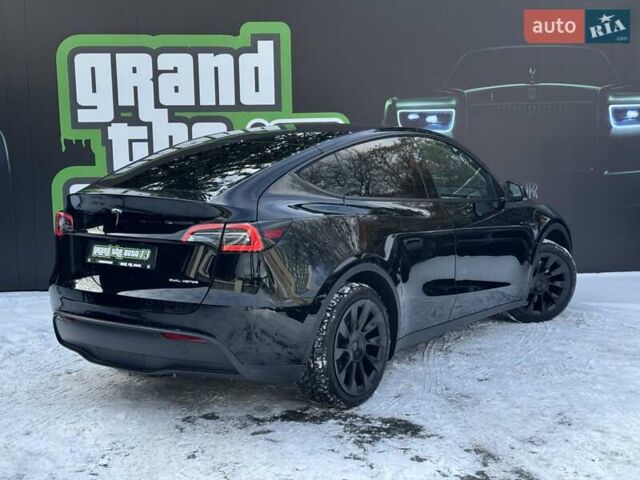 Черный Тесла Model Y, объемом двигателя 0 л и пробегом 1 тыс. км за 34900 $, фото 42 на Automoto.ua