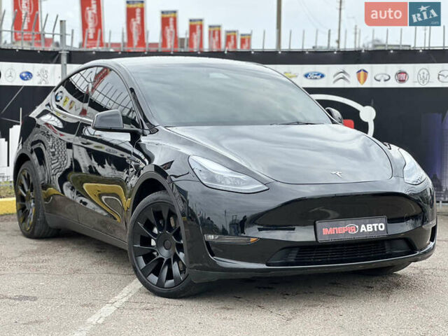 Черный Тесла Model Y, объемом двигателя 0 л и пробегом 32 тыс. км за 29900 $, фото 7 на Automoto.ua