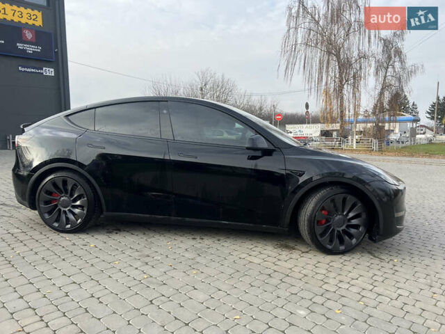 Черный Тесла Model Y, объемом двигателя 0 л и пробегом 25 тыс. км за 31500 $, фото 32 на Automoto.ua
