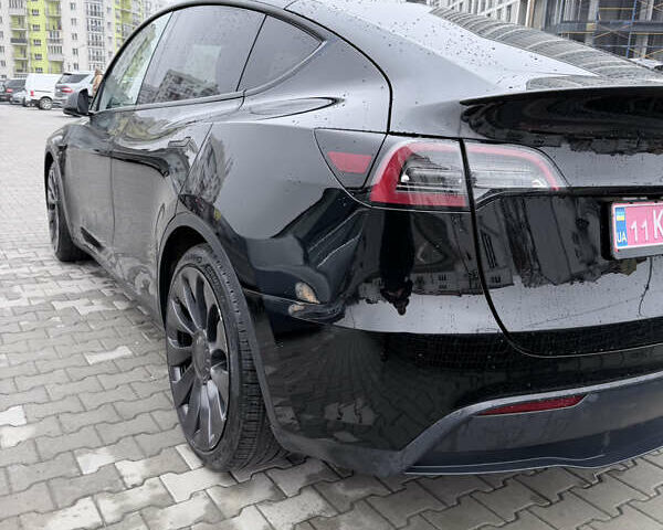 Черный Тесла Model Y, объемом двигателя 0 л и пробегом 84 тыс. км за 25900 $, фото 8 на Automoto.ua