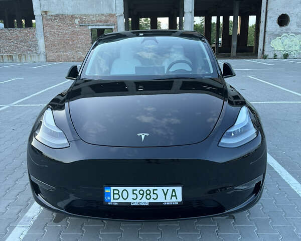 Черный Тесла Model Y, объемом двигателя 0 л и пробегом 37 тыс. км за 24500 $, фото 1 на Automoto.ua