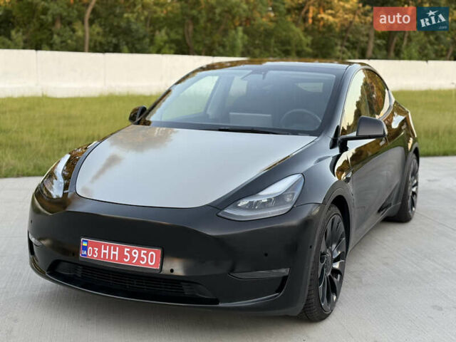 Черный Тесла Model Y, объемом двигателя 0 л и пробегом 35 тыс. км за 25900 $, фото 10 на Automoto.ua
