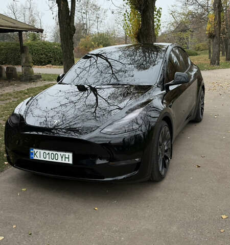 Чорний Тесла Model Y, об'ємом двигуна 0 л та пробігом 48 тис. км за 27500 $, фото 1 на Automoto.ua