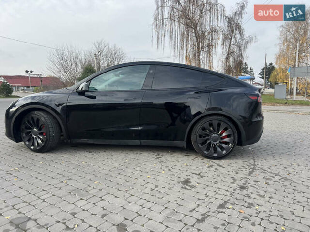 Черный Тесла Model Y, объемом двигателя 0 л и пробегом 25 тыс. км за 31500 $, фото 33 на Automoto.ua