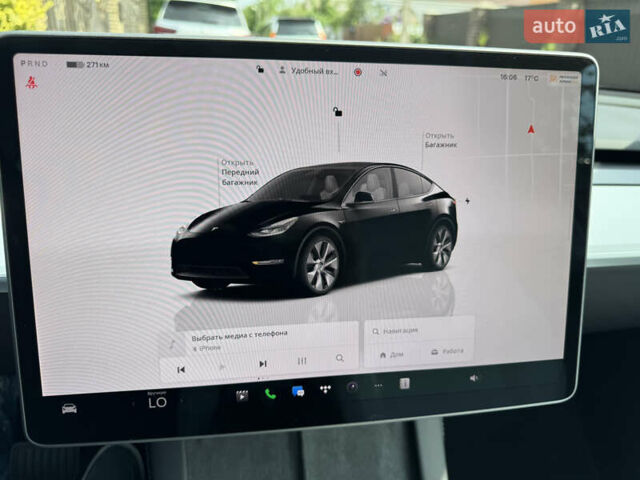 Черный Тесла Model Y, объемом двигателя 0 л и пробегом 28 тыс. км за 31500 $, фото 8 на Automoto.ua