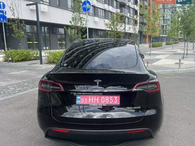 Черный Тесла Model Y, объемом двигателя 0 л и пробегом 44 тыс. км за 37200 $, фото 19 на Automoto.ua