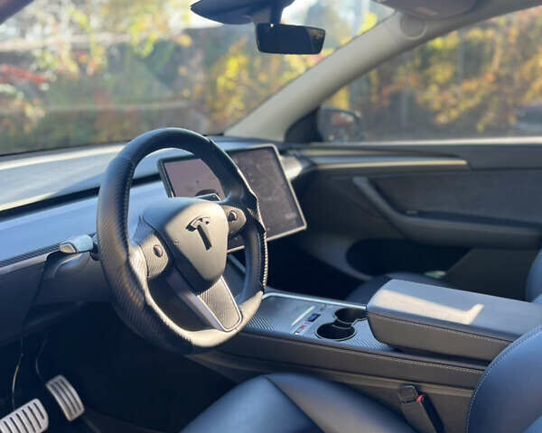 Черный Тесла Model Y, объемом двигателя 0 л и пробегом 35 тыс. км за 36000 $, фото 7 на Automoto.ua