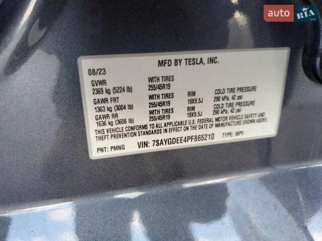 Чорний Тесла Model Y, об'ємом двигуна 0 л та пробігом 30 тис. км за 14500 $, фото 11 на Automoto.ua