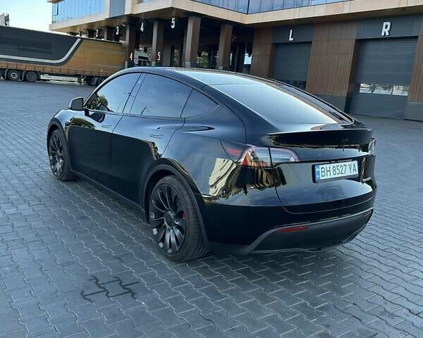 Черный Тесла Model Y, объемом двигателя 0 л и пробегом 14 тыс. км за 30500 $, фото 1 на Automoto.ua