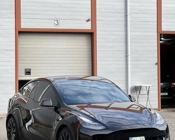 Черный Тесла Model Y, объемом двигателя 0 л и пробегом 35 тыс. км за 36000 $, фото 3 на Automoto.ua