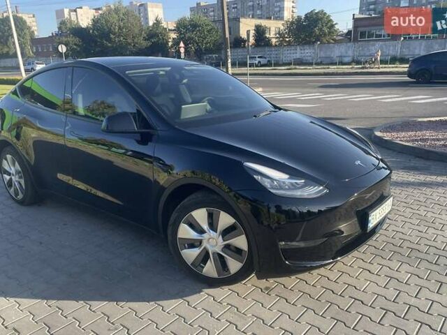 Черный Тесла Model Y, объемом двигателя 0 л и пробегом 46 тыс. км за 33000 $, фото 2 на Automoto.ua