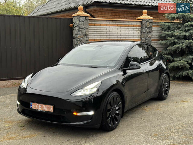 Чорний Тесла Model Y, об'ємом двигуна 0 л та пробігом 56 тис. км за 28700 $, фото 5 на Automoto.ua