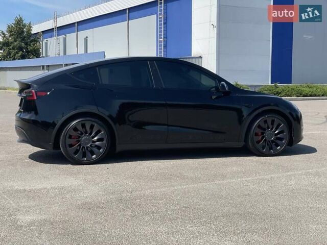 Черный Тесла Model Y, объемом двигателя 0 л и пробегом 9 тыс. км за 38000 $, фото 7 на Automoto.ua