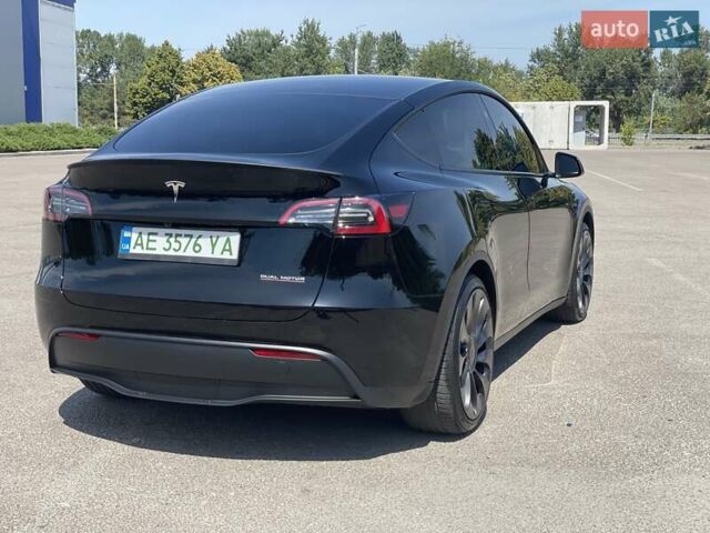Черный Тесла Model Y, объемом двигателя 0 л и пробегом 9 тыс. км за 38000 $, фото 6 на Automoto.ua