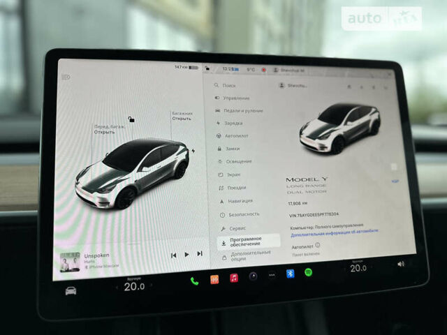 Черный Тесла Model Y, объемом двигателя 0 л и пробегом 19 тыс. км за 33500 $, фото 53 на Automoto.ua