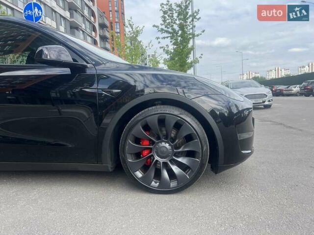 Черный Тесла Model Y, объемом двигателя 0 л и пробегом 44 тыс. км за 37200 $, фото 22 на Automoto.ua