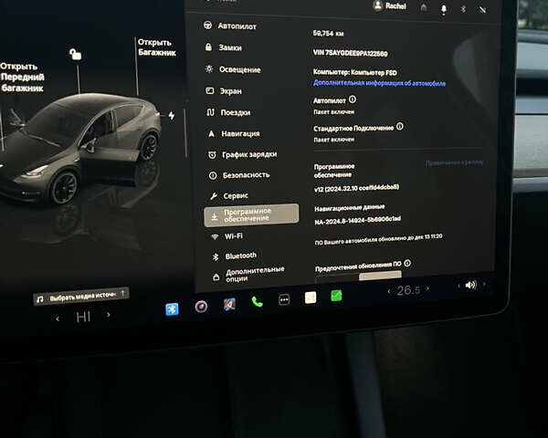 Черный Тесла Model Y, объемом двигателя 0 л и пробегом 59 тыс. км за 25950 $, фото 20 на Automoto.ua