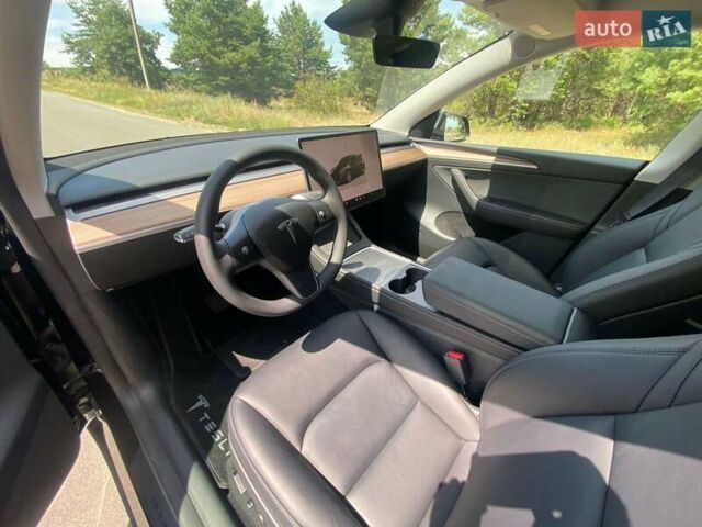 Черный Тесла Model Y, объемом двигателя 0 л и пробегом 6 тыс. км за 34000 $, фото 8 на Automoto.ua
