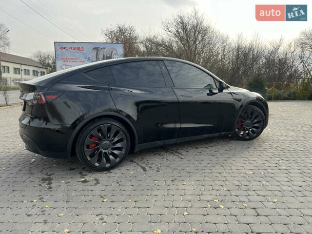 Черный Тесла Model Y, объемом двигателя 0 л и пробегом 25 тыс. км за 31500 $, фото 12 на Automoto.ua