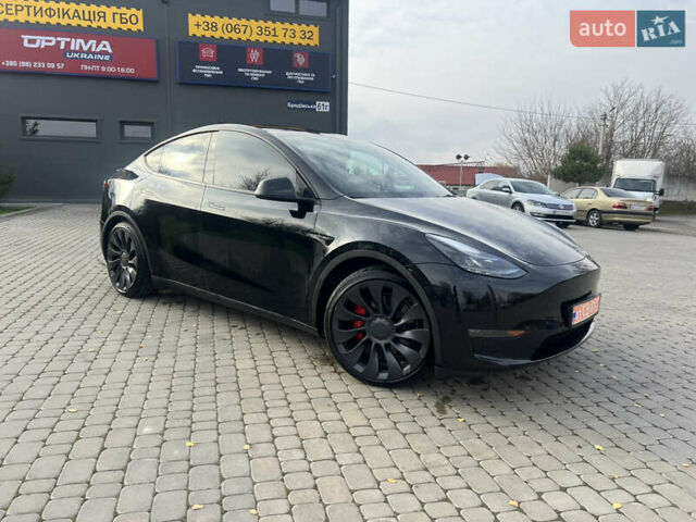 Черный Тесла Model Y, объемом двигателя 0 л и пробегом 25 тыс. км за 31500 $, фото 29 на Automoto.ua