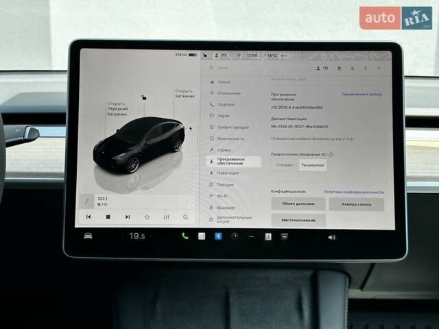 Чорний Тесла Model Y, об'ємом двигуна 0 л та пробігом 105 тис. км за 31999 $, фото 19 на Automoto.ua