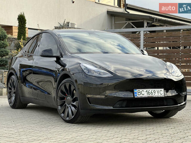 Чорний Тесла Model Y, об'ємом двигуна 0 л та пробігом 38 тис. км за 30799 $, фото 1 на Automoto.ua