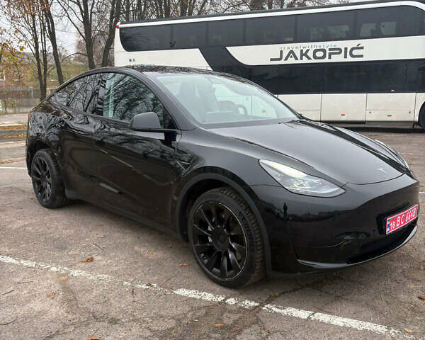 Черный Тесла Model Y, объемом двигателя 0 л и пробегом 35 тыс. км за 21900 $, фото 2 на Automoto.ua