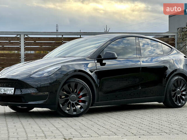 Чорний Тесла Model Y, об'ємом двигуна 0 л та пробігом 38 тис. км за 30799 $, фото 22 на Automoto.ua