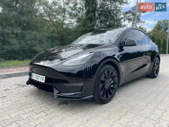 Черный Тесла Model Y, объемом двигателя 0 л и пробегом 39 тыс. км за 31000 $, фото 8 на Automoto.ua