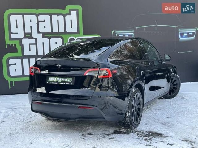 Черный Тесла Model Y, объемом двигателя 0 л и пробегом 1 тыс. км за 34900 $, фото 43 на Automoto.ua
