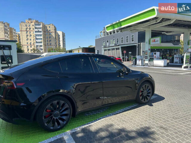 Черный Тесла Model Y, объемом двигателя 0 л и пробегом 16 тыс. км за 29200 $, фото 11 на Automoto.ua