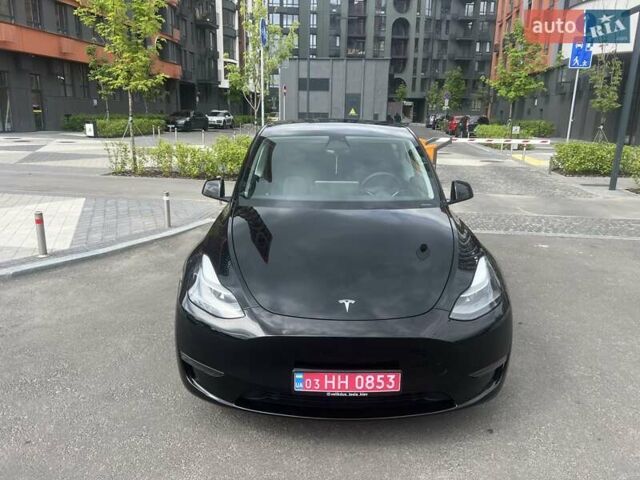 Черный Тесла Model Y, объемом двигателя 0 л и пробегом 44 тыс. км за 37200 $, фото 3 на Automoto.ua